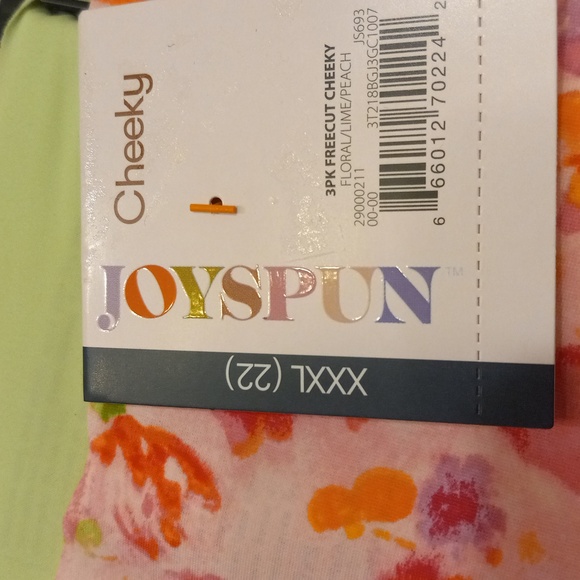 Cheeky Panties Plus Size 3-Pack Soft Cooling Flirty Stretchy Ice Feel Dainty - Picture 10 of 15